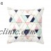 Art Geometric Flower Letter Peach Skin Throw Pillow Case Cushion Cover Striking   382476931779